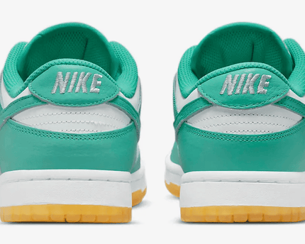 Men's SB Dunk Low Turquoise And Orange Shoes