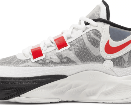 Men's Kyrie 8 White University Red Shoes