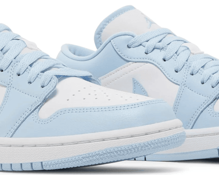 Men's Air Jordan 1 Low Ice Blue Shoes