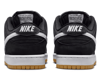 Men's SB Dunk Low Black Gum Shoes