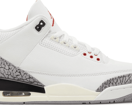 Men's Air Jordan 3 Retro White Cement Reimagined Shoes