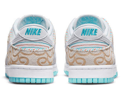 Men's SB Dunk Low Barber Shop Grey Shoes