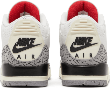 Men's Air Jordan 3 Retro White Cement Reimagined Shoes