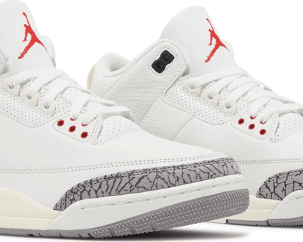 Men's Air Jordan 3 Retro White Cement Reimagined Shoes