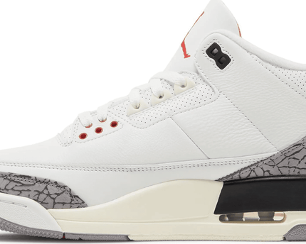 Men's Air Jordan 3 Retro White Cement Reimagined Shoes
