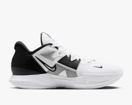Men's Kyrie Low 5 EP White Black Shoes