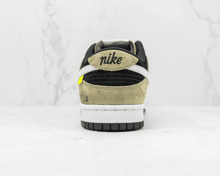 Men's SB Dunk Low WTVUA Green Suede Shoes