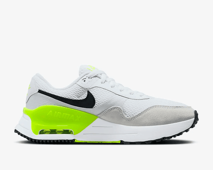 Women's Air Max SYSTM White Black Volt Shoes