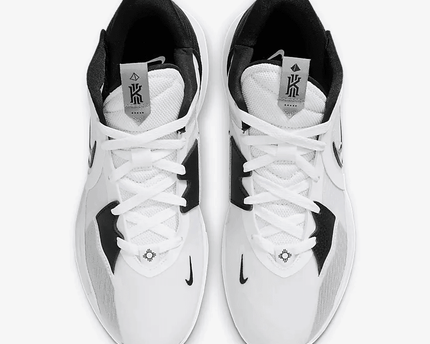 Men's Kyrie Low 5 EP White Black Shoes