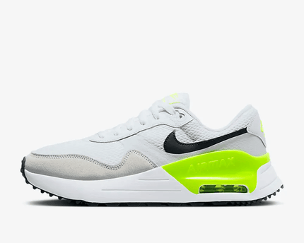 Women's Air Max SYSTM White Black Volt Shoes