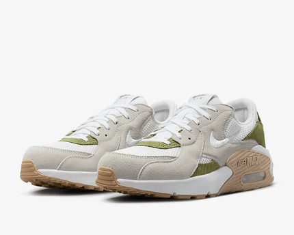 Women's Air Max Excee White Alligator Shoes
