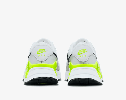 Women's Air Max SYSTM White Black Volt Shoes