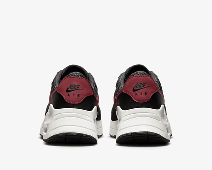 Women's Air Max SYSTM Black Team Red Shoes