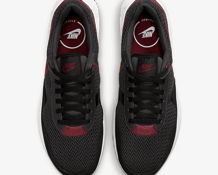 Women's Air Max SYSTM Black Team Red Shoes