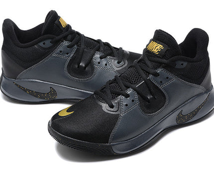 Men's Fly.By Mid Black Gold Shoes