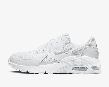 Women's Air Max Excee White Metallic Platinum Shoes