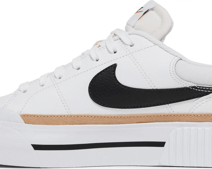 Women's Court Legacy Lift White Hemp Shoes