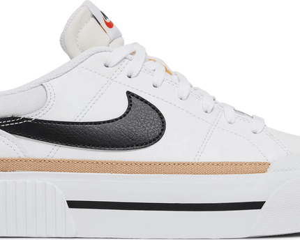 Women's Court Legacy Lift White Hemp Shoes