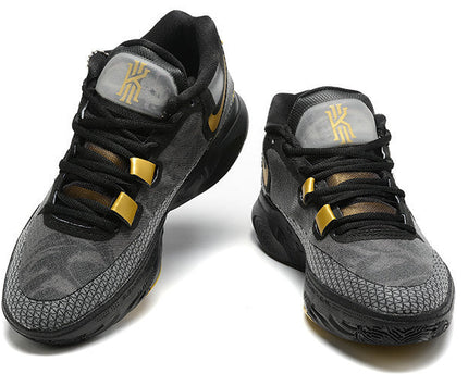Men's Kyrie 8 Black Gold Shoes