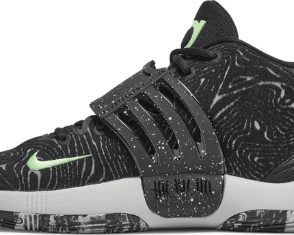 Men's KD 14 Black Lime Glow Shoes