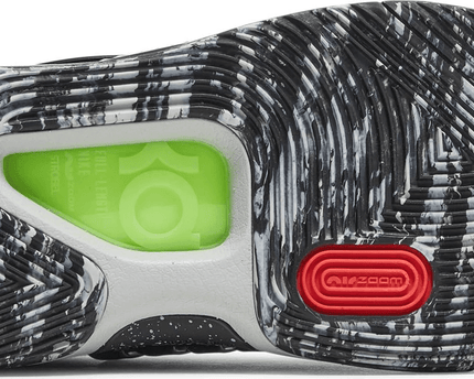 Men's KD 14 Black Lime Glow Shoes