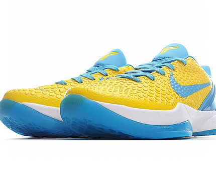 Men's LeBron 20 Yellow Blue Shoes