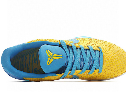 Men's LeBron 20 Yellow Blue Shoes