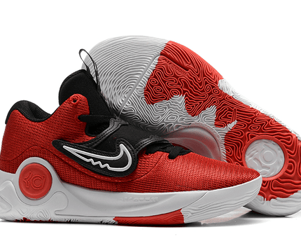 Men's KD Trey 5 X Red Black White Shoes
