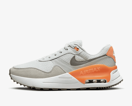 Women's Air Max SYSTM White Orange Trance Shoes