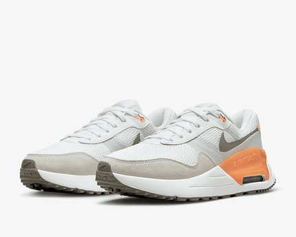 Women's Air Max SYSTM White Orange Trance Shoes