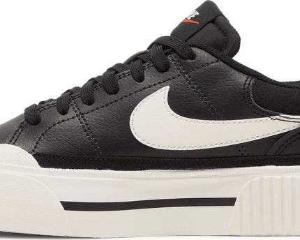 Women's Court Legacy Lift Black Sail Shoes