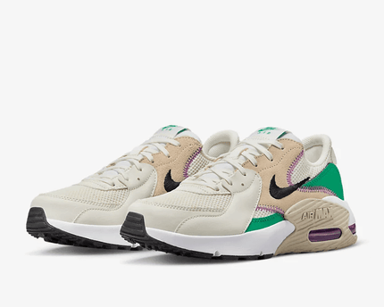 Women's Air Max Excee Sanddrift Green Fuchsia Shoes