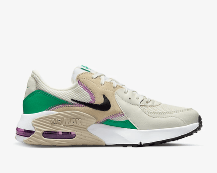Women's Air Max Excee Sanddrift Green Fuchsia Shoes