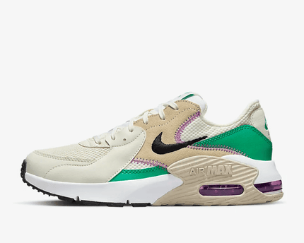 Women's Air Max Excee Sanddrift Green Fuchsia Shoes