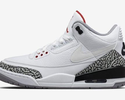 Men's Air Jordan 3 Tinker White Cement Shoes