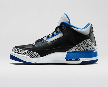 Men's Air Jordan 3 Sport Blue Shoes