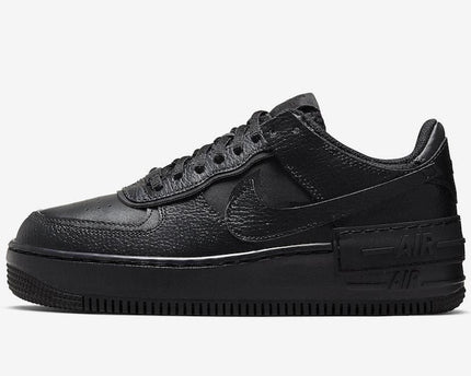 Men's Air Force 1 Shadow Low Triple Black Shoes
