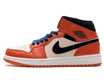 Men's Air Jordan 1 Mid SE Team Orange Shoes