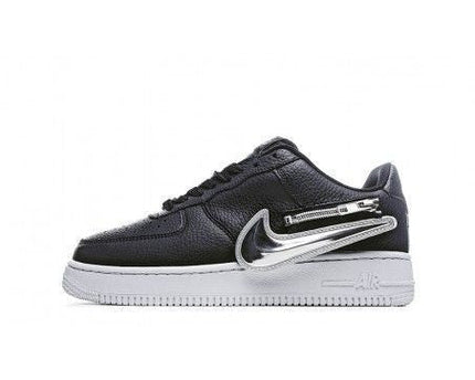 Men's Air Force 1 PRM Zip Swoosh Black Shoes