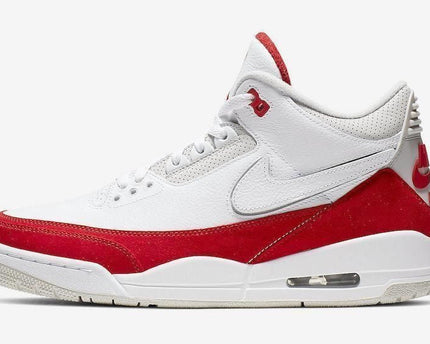 Men's Air Jordan 3 Tinker White University Red Shoes