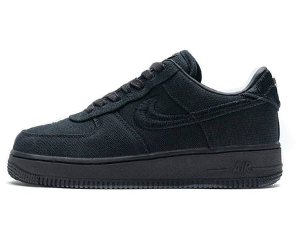 Men's Stussy x Air Force 1 Low Black Shoes
