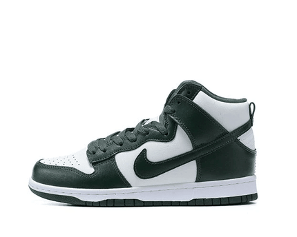 Men's SB Dunk High Green White Shoes