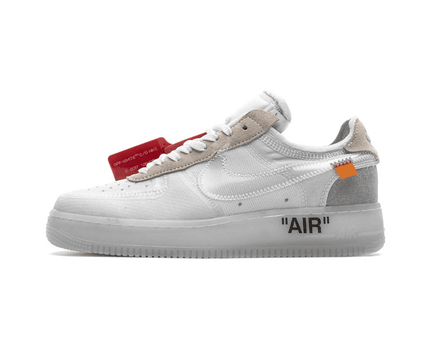 Men's Off White x Air Force 1 Low White Shoes