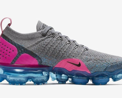 Men's Vapormax 2.0 Flyknit Gunsmoke Pink Blast Shoes