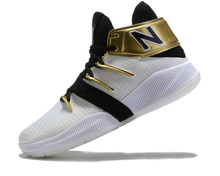 Men's Kawhi Leonard OMN1S White Gold Black Shoes