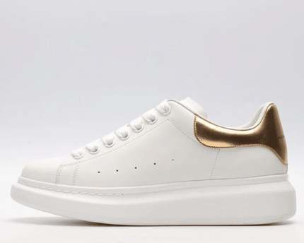 Men's Alexander MCQueen Oversized Sole Leather Sneakers Shoes V5