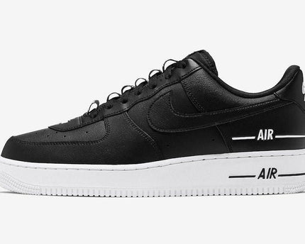 Men's Air Force 1 Low 07 LV8 Double Air Black Shoes