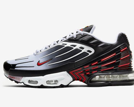 Men's Air Max Plus III Classic Black White Red Shoes