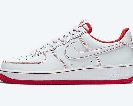Men's Air Force 1 Exposed Red Stitching Shoes