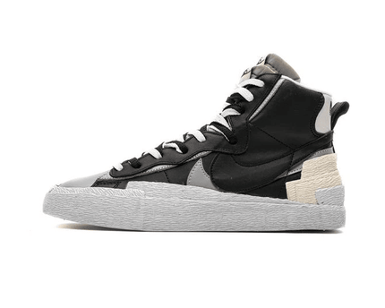 Men's Sacai x Blazer Mid Black Grey Shoes